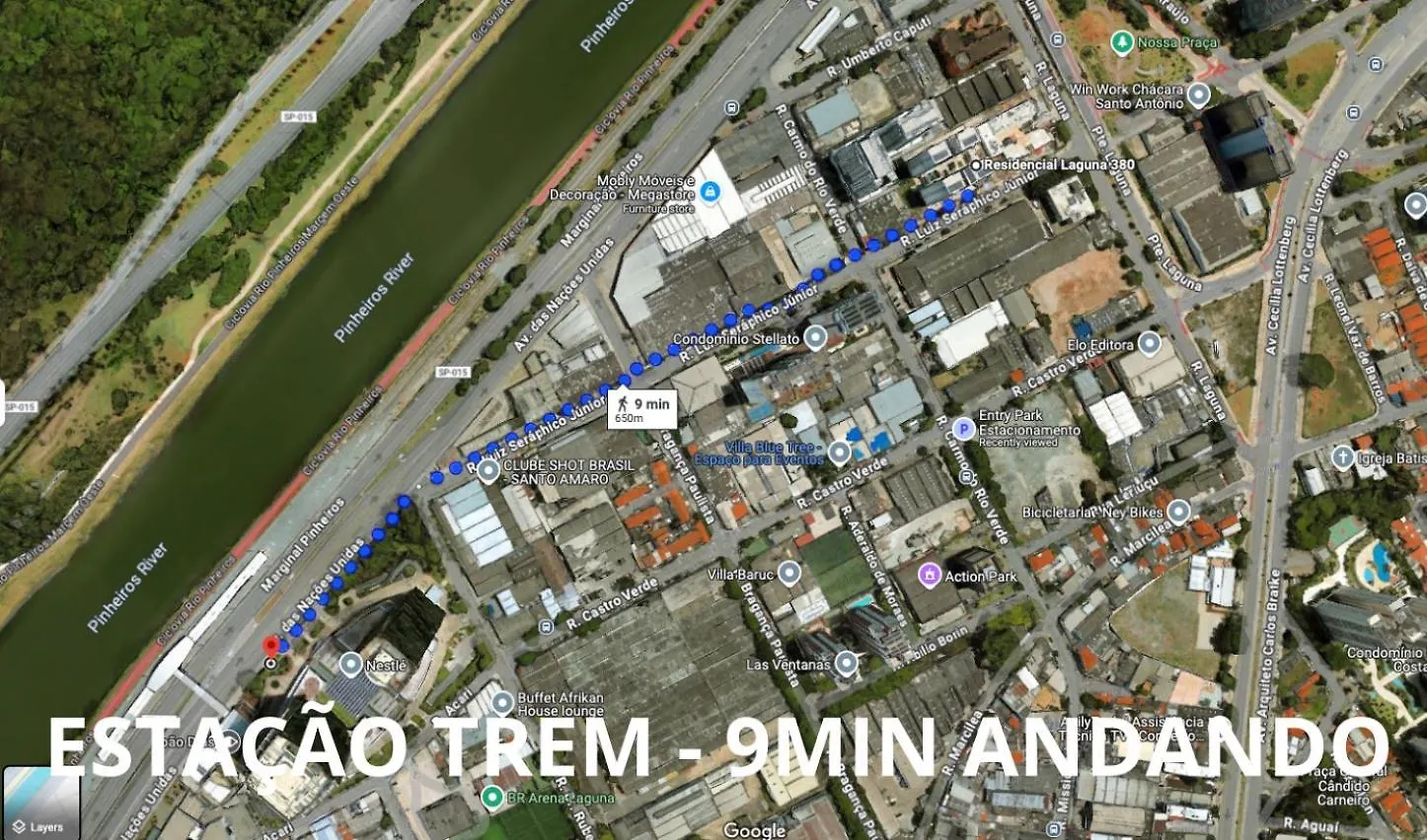 Tech Place Laguna - Shows E Trabalho Sao Paulo Apartment